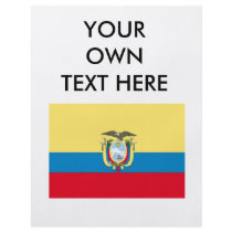 Ecuador Flag Flyer Design
