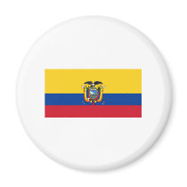 Ecuador FLAG International magnets by flagshirt Ecuador FLAG International magnets