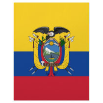 Ecuador flag letterhead template