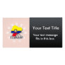 Ecuador Flag Map 2.0 Personalized Photo Card