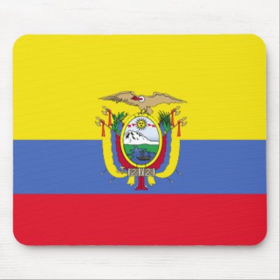 Ecuador Flag Mousepad by jacinto888