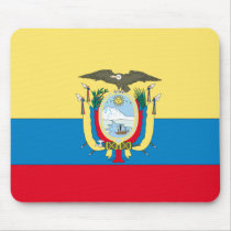 Ecuador Flag mousepads