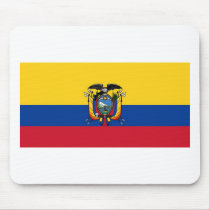 Ecuador Flag mousepads