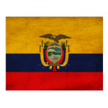 Ecuador Flag postcards