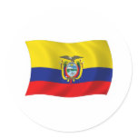 Ecuador Flag Sticker