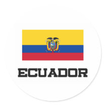 Ecuador Flag stickers