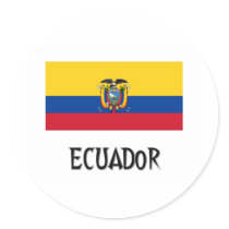 Ecuador Flag stickers
