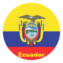 Ecuador Flag stickers
