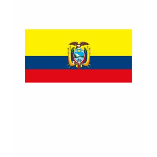 Ecuador Flag T-shirt shirt