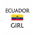 ECUADOR GIRL t-shirts by flagshirt ECUADOR GIRL t-shirts