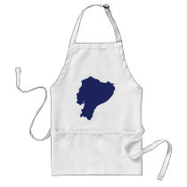Ecuador Map aprons by Thinkdifferent Ecuador Map aprons