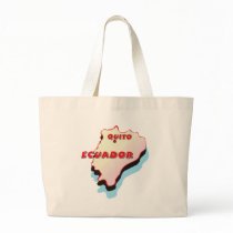 Ecuador Map bags by worldtees Ecuador Map bags