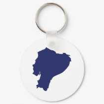Ecuador Map keychains