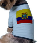 Ecuador President Flag Dog Tee Shirt