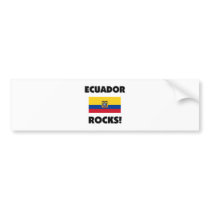 Ecuador Rocks bumper stickers