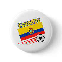 Ecuador Soccer Team Pinback Button