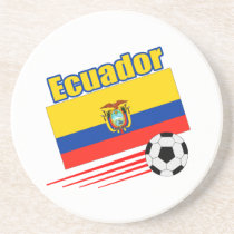 Ecuador Soccer Team Coaster coaster
