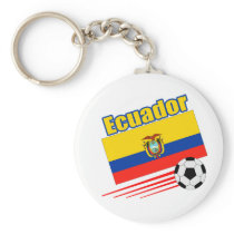 Ecuador Soccer Team Keychains