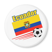Ecuador Soccer Team Refrigerator Magnet magnet
