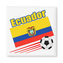 Ecuador Soccer Team Fridge Magnet