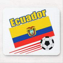 Ecuador Soccer Team Mousepads mousepad