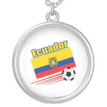 Ecuador Soccer Team Custom Necklace