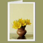Ecuador yellow flowers cards