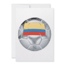 Ecuadorian Soccer Ball Personalized Invite