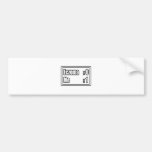 Eczema Scoreboard Bumper Sticker