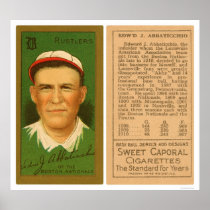 Ed Abbaticchio Boston Baseball 1911 Poster