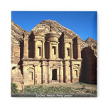 'Ed-Deu', temple, Petra, Jordan Magnet
