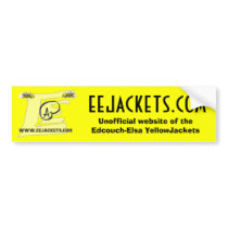 Edcouch-Elsa Unofficial website logo bumper stickers by eejackets Edcouch-Elsa Unofficial website logo bumper stickers