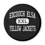Edcouch Elsa - Yellow Jackets - High - Edcouch Fridge Magnet