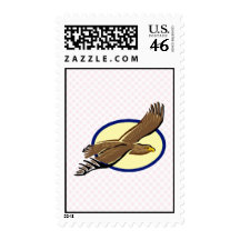 Eddie Eagle Postage Stamp