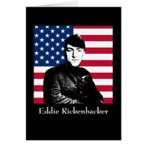 Eddie Rickenbacker and the American Flag cards by militarycards Eddie Rickenbacker and the American Flag cards