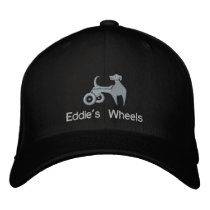 Eddie's Wheels Logo Hat embroidered hats