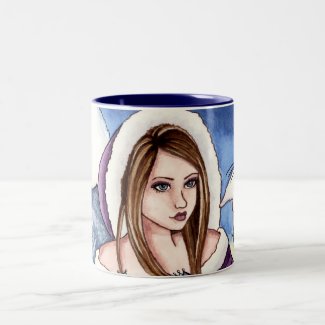 Edeline - Mermaid & Harp Seal Mug mug