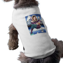 Edeline - Mermaid Pet Shirt pet clothing by nikkiburnette Edeline - Mermaid Pet Shirt pet clothing