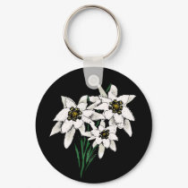 Edelweiss Flowers keychains by DizzyDebbie Edelweiss Flowers keychains