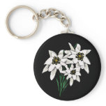 Edelweiss Flowers keychains