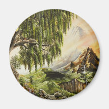 Eden Oil Paintings Magnet