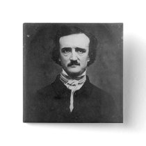 Edgar Allan Poe-1848 Pinback Buttons