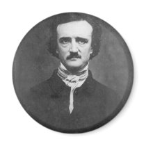 Edgar Allan Poe-1848 Refrigerator Magnet