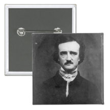 Edgar Allan Poe-1848 Pinback Buttons