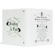 Edgar Allan Poe Vinyl Binder