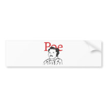 Edgar Allan Poe Bumper Stickers