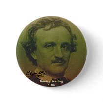 Edgar Allan Poe Pinback Buttons
