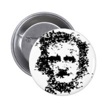 Edgar Allan Poe Buttons
