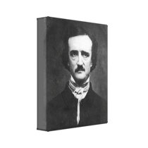 Edgar Allan Poe Canvas Print