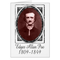 Edgar Allan Poe Greeting Cards